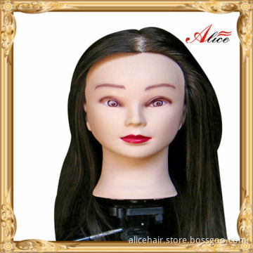 Wholesale price training mannequin head with human hair